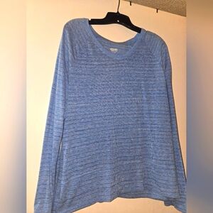 Mossimo, blue, long sleeve top